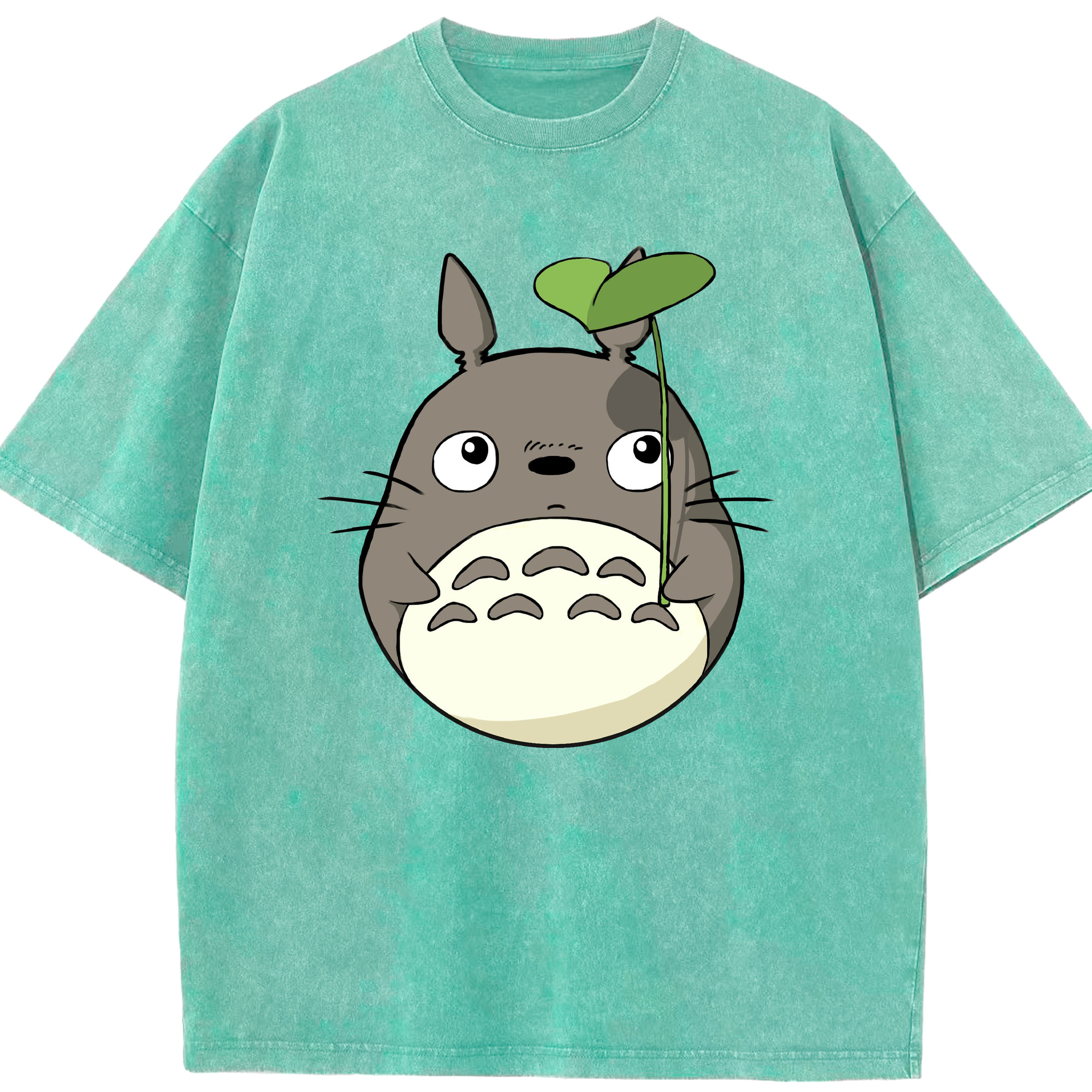 （画像用） となりのトトロ 草壁メイ 草壁サツキ My Neighbor Totoro Satsuki Kusakabe Mei Kusakabe 綿100% ヴィンテージ風 半袖Tシャツ（フロントプリント）